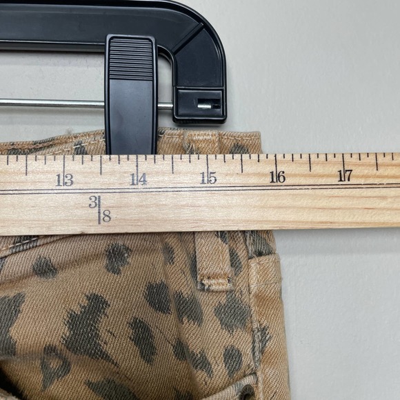 Current/Elliot Stiletto Camel Leopard Skinny Jeans Printed 29 - Picture 11 of 11